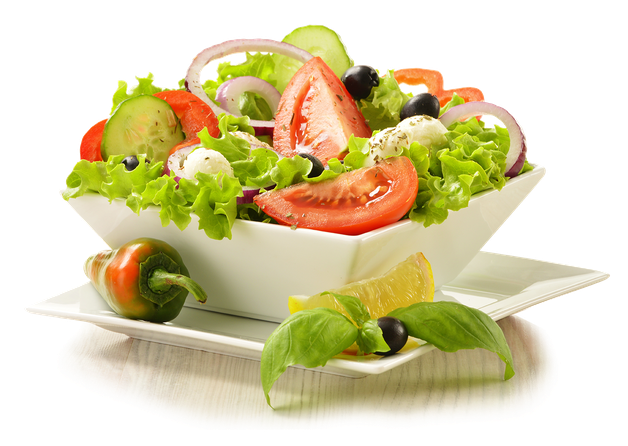 Salad Png File (white, black, beige, silver, gray)