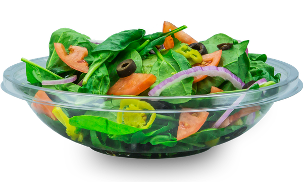 Salad Transparent Png (black, silver)