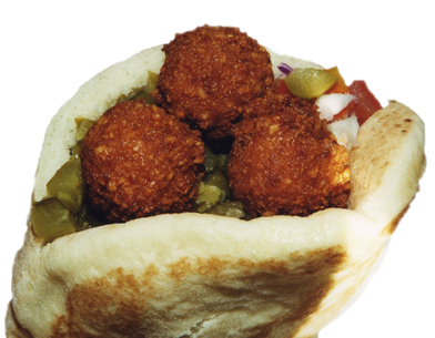 Falafel Png File (black)