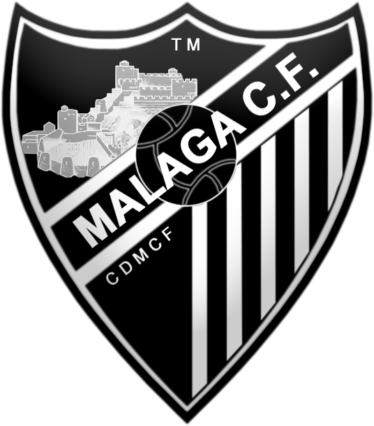 Malaga Cf Png Image (white, gray, black)