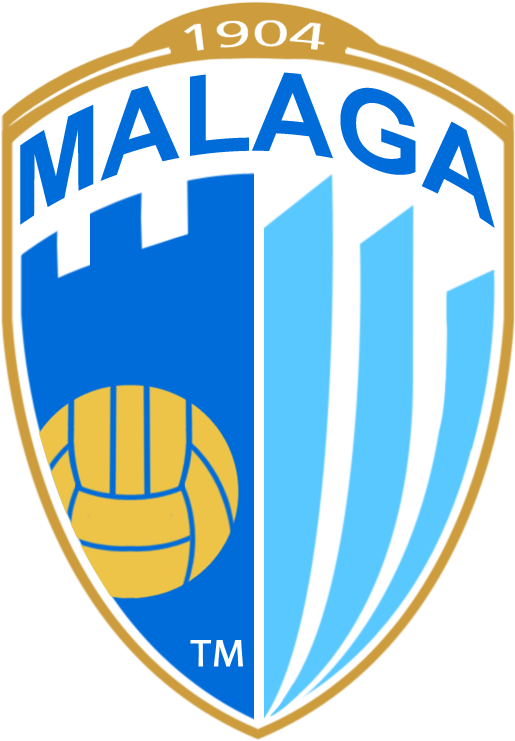 Malaga Cf Png Pic (greenish blue, gold, black, teal, white)