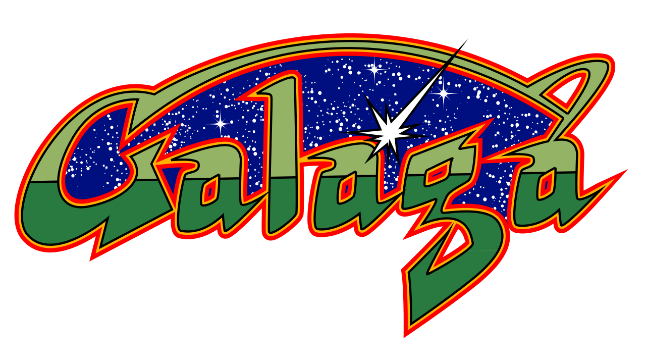 Galaga Logo Png Photos (navy, teal, green, white, black)