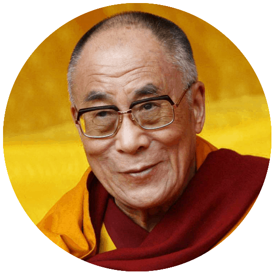 Dalai Lama Png Hd (gray, gold, chocolate)