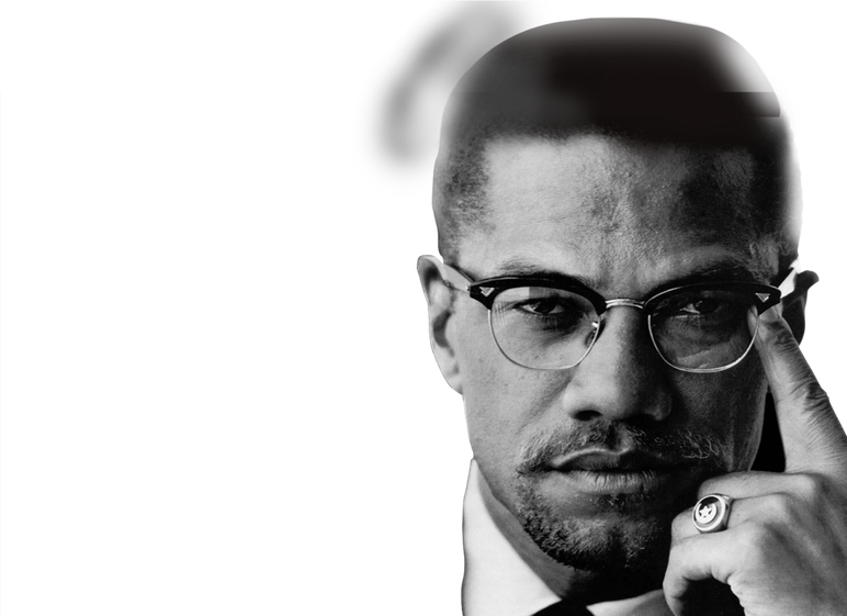 Malcolm X Png Photo (black)