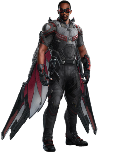 Falcon Marvel Png Clipart (black)