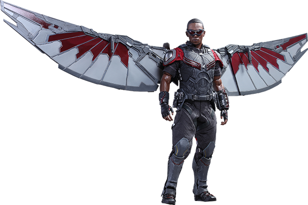 Falcon Marvel Png Isolated Pic (indigo, gray)