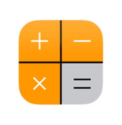 Calculadora Icon Free Nobackground Png Icon Download (silver, orange, black)