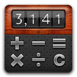 Calculator Free Png Icon Download (black)