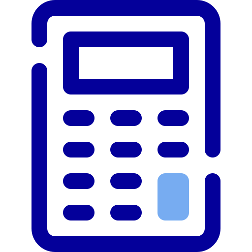 Calculator Math Calculate Accounting Finance Icon Free Transparent Png Icon Download (navy, silver, black)