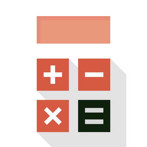 Calculator Part 2 Free Transparent Png Icon Download (lavender, salmon, black, chocolate, white)