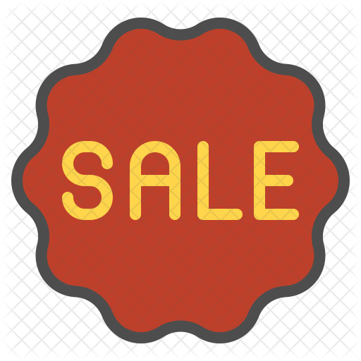 Sale Badge Png Transparent Picture (black, chocolate)