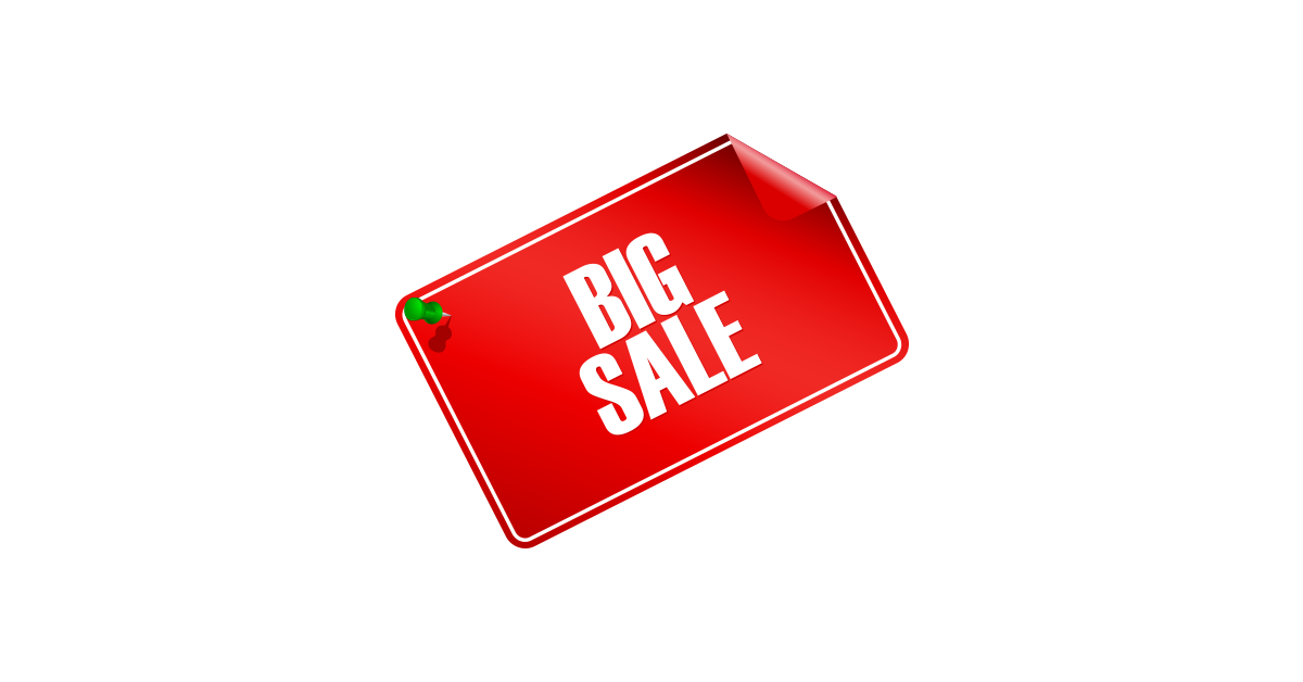 Sale Transparent Png (red, white, black, indigo, gray)