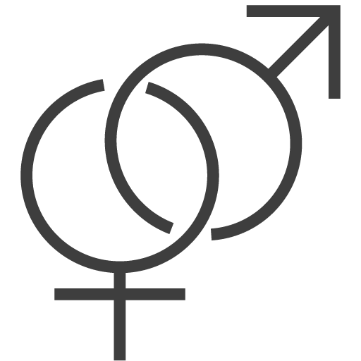 Male And Female Free Transparent Png Icon Download (black, indigo)