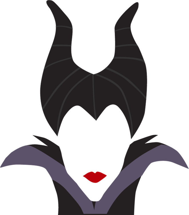 Maleficent Mistress Of Evil Transparent Background (gray, black)