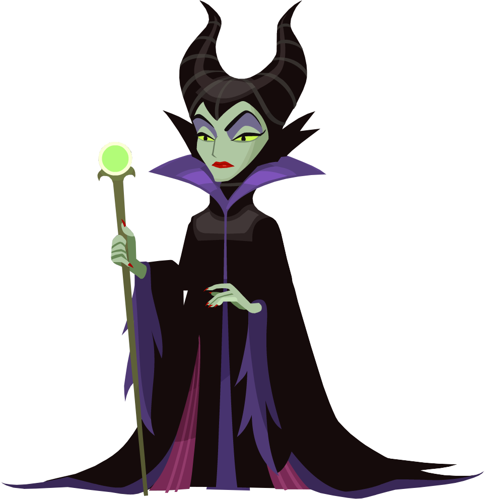 Maleficent Png Clipart (black)