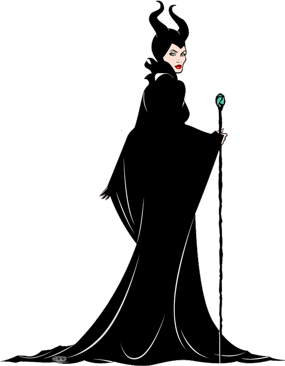 Maleficent Png Photos (black)