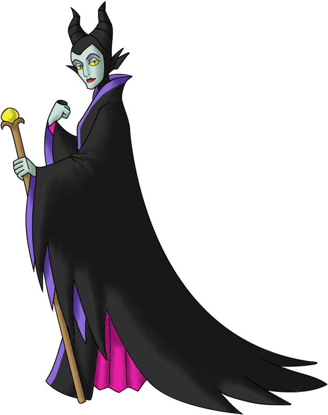 Maleficent Png Transparent Image (black)