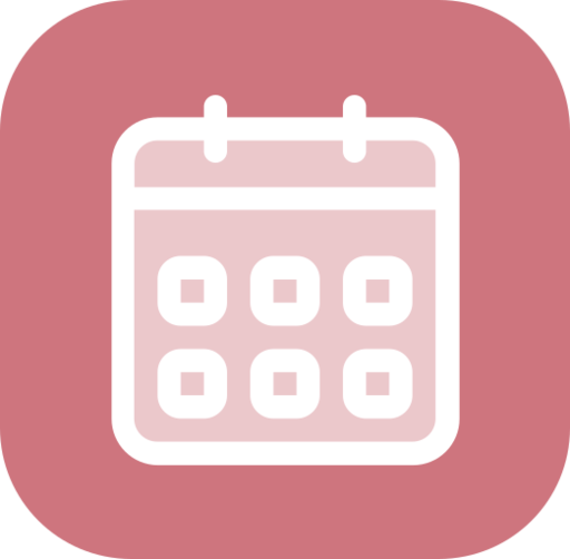 Calendar Date Month Schedule Ios Icon Free Nobackground Png Icon Download (pink, salmon, black, white)