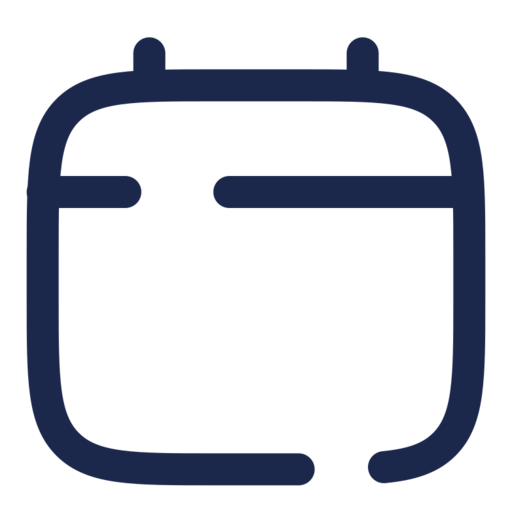 Calendar Minimalistic Free Transparent Png Icon Download (navy, black)