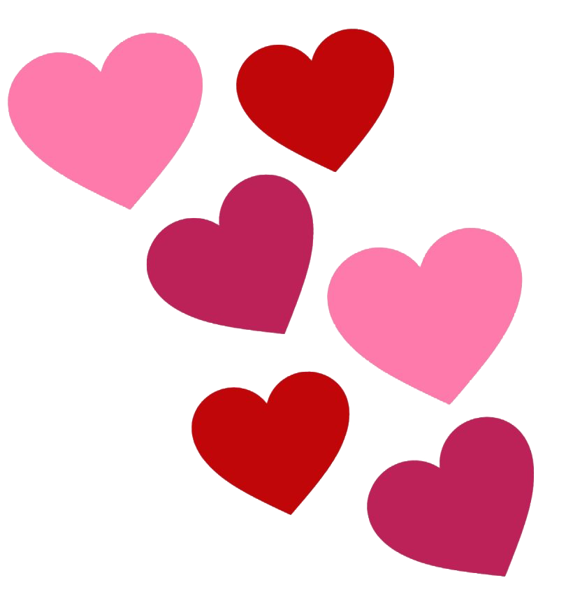 Valentines Day Heart Png Free Image (maroon, white, purple, red, salmon)