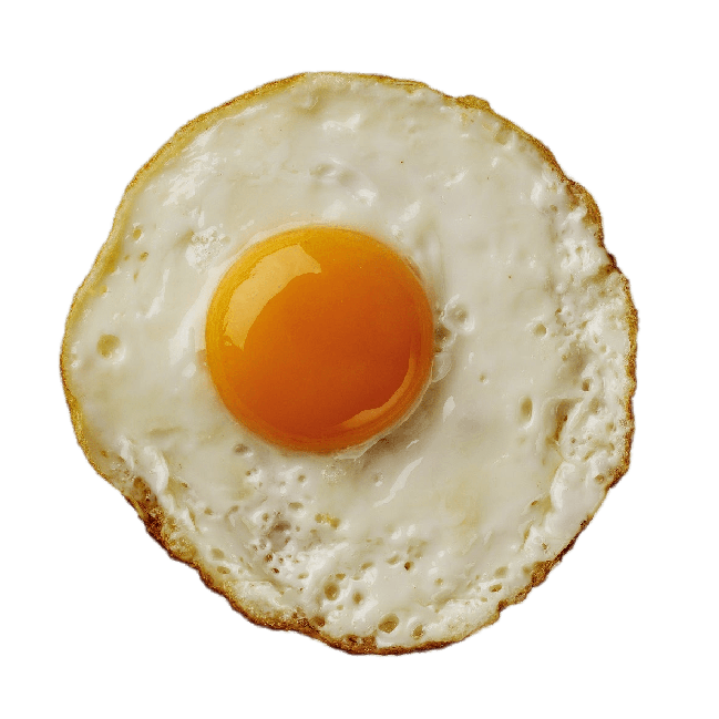 Half Fried Egg Png Clipart (gray, silver)