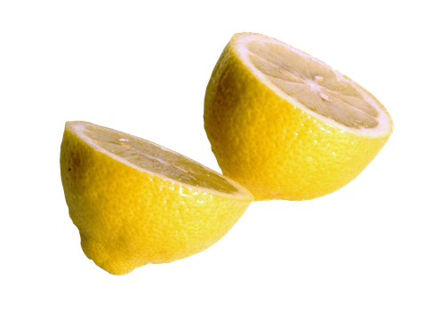 Half Lemon Png File (orange, chocolate, black, gold)