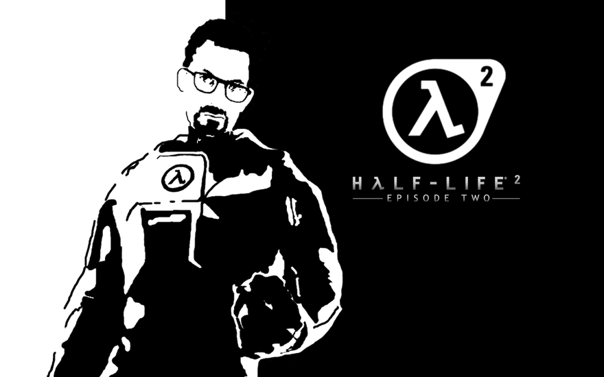 Half Life 2 Png Image (black)