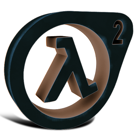 Half Life Png File (black, white)