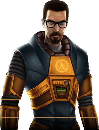 Half Life Png Pic (black)