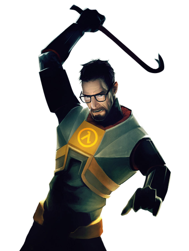 Half Life Png Transparent (black)