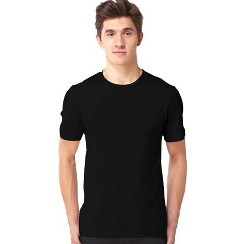 Half Muscle Shirt Png Pic (black, white)