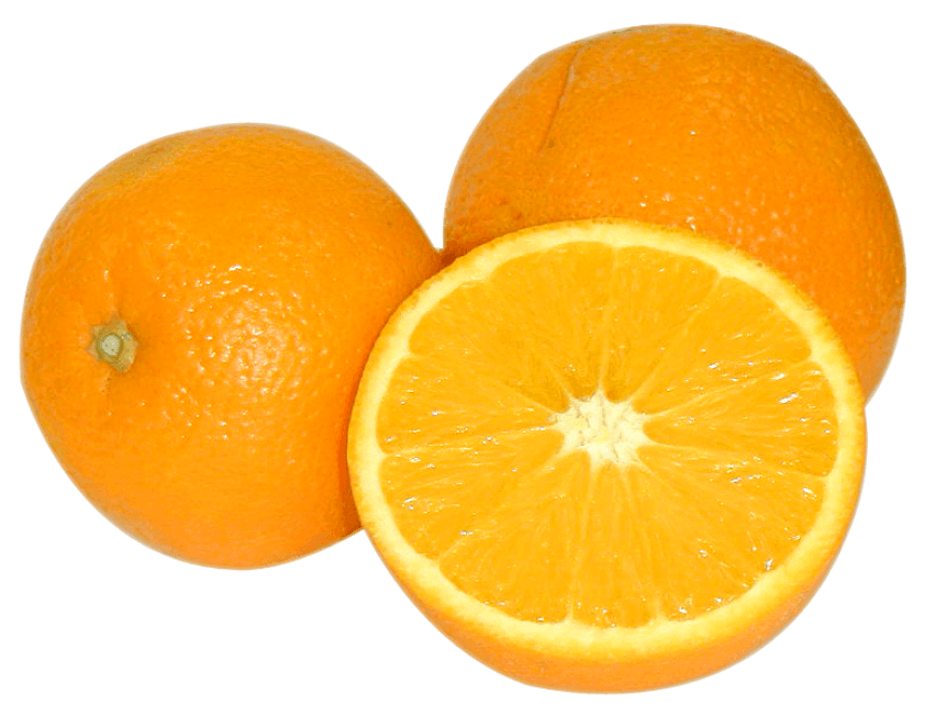 Half Orange Png Hd (orange, black)