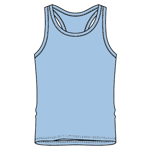 Half T Shirt Singlet Png Pic (gray, silver, green)