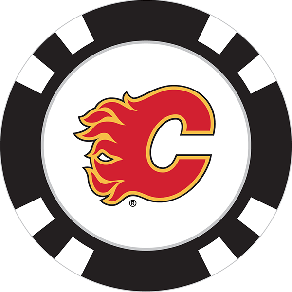 Calgary Flames Png File (white, black, red, silver)