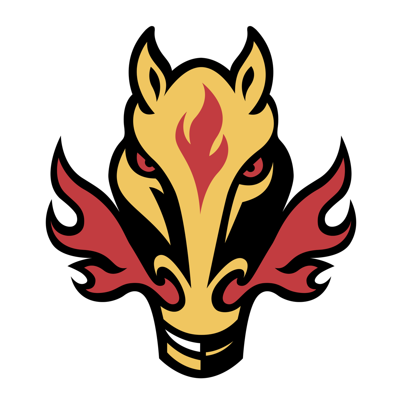 Calgary Flames Png Hd (white, salmon, black, chocolate)