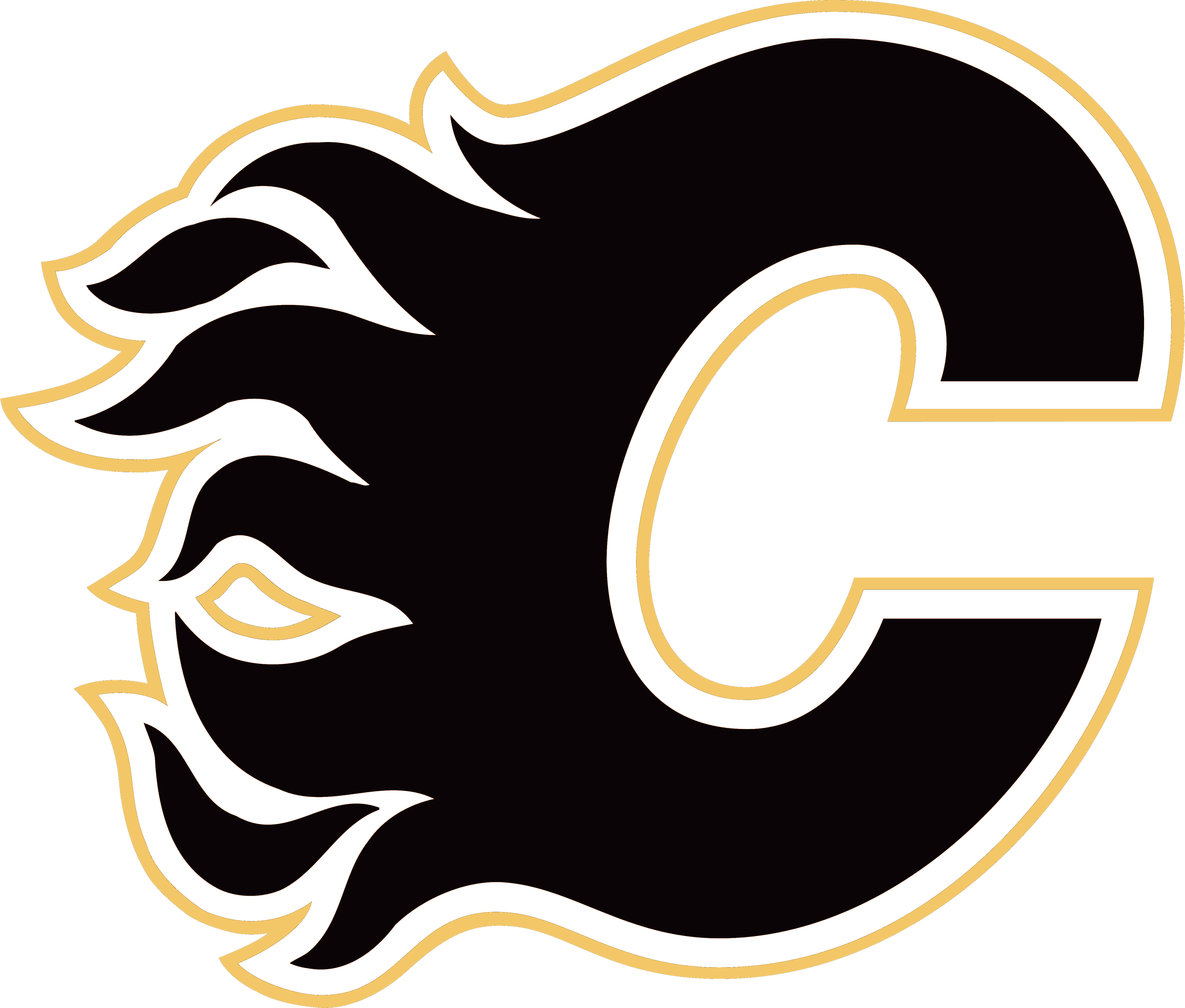 Calgary Flames Png Photos (white, black)