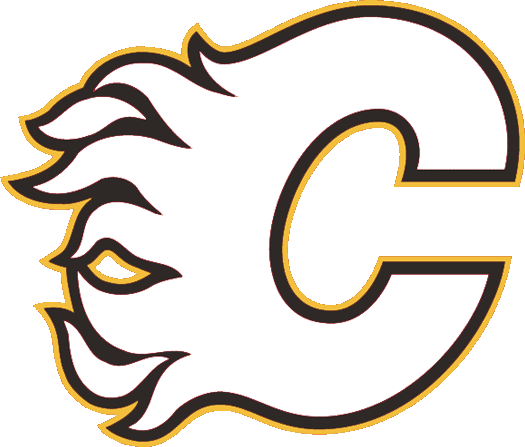 Calgary Flames Png Picture (white, black, beige, pink, chocolate)