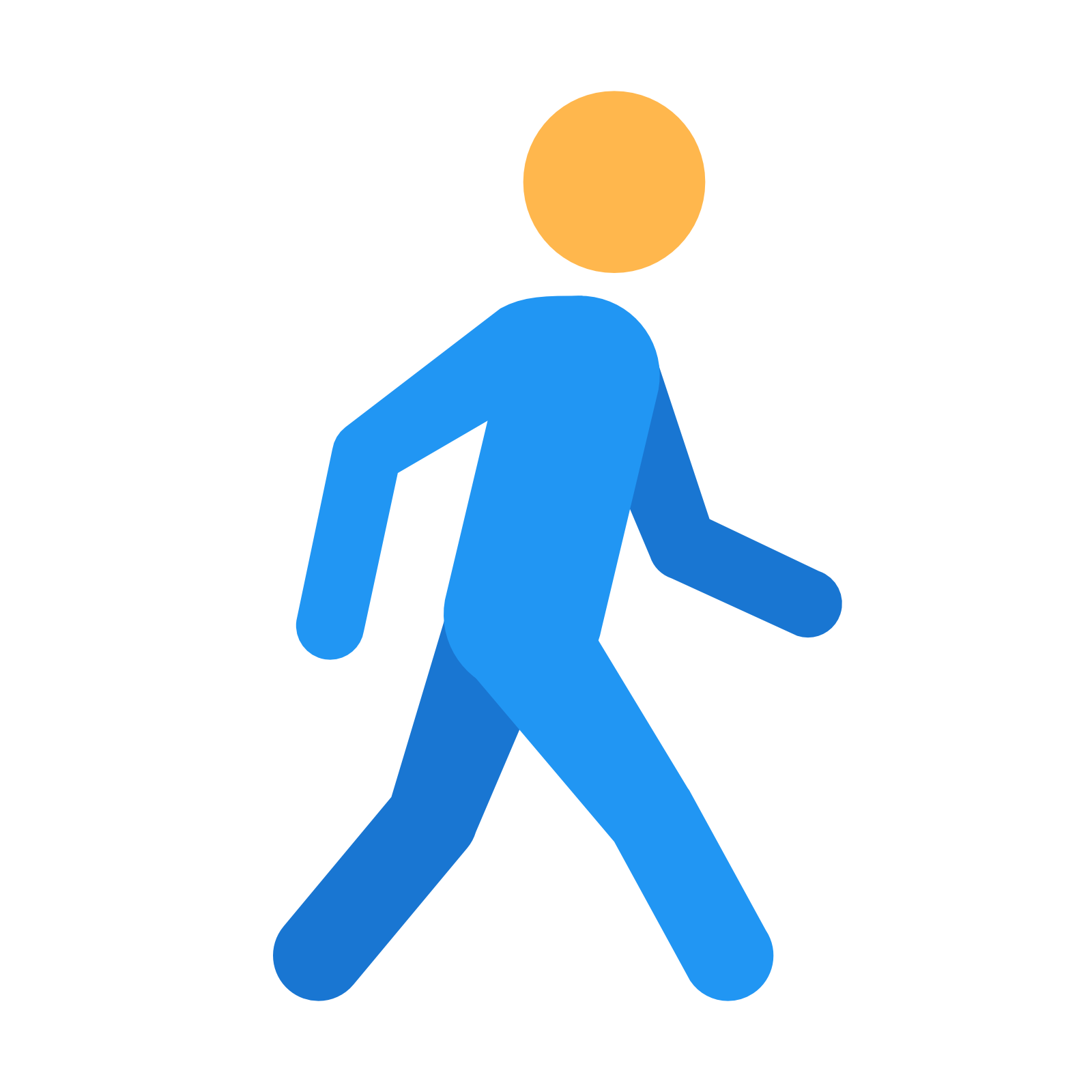 Walk Png Picture (greenish blue, teal, salmon, white)