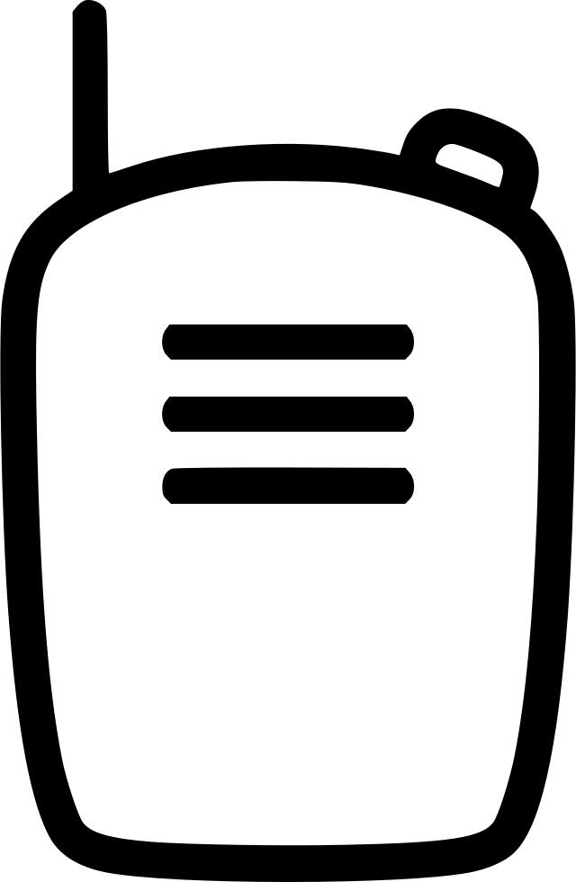 Walkie Talkie Png File (lavender, indigo, black, white, silver)