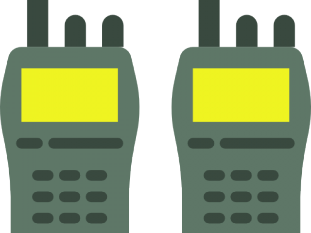 Walkie Talkie Png Isolated Transparent Image (yellow, indigo, black, gray, green)