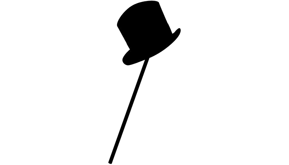 Walking Stick Png Picture (black, silver, lavender, white)