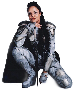 Valkyrie Marvel Png Isolated Hd (black, white)