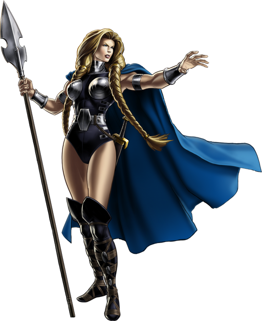 Valkyrie Marvel Png (navy, black)