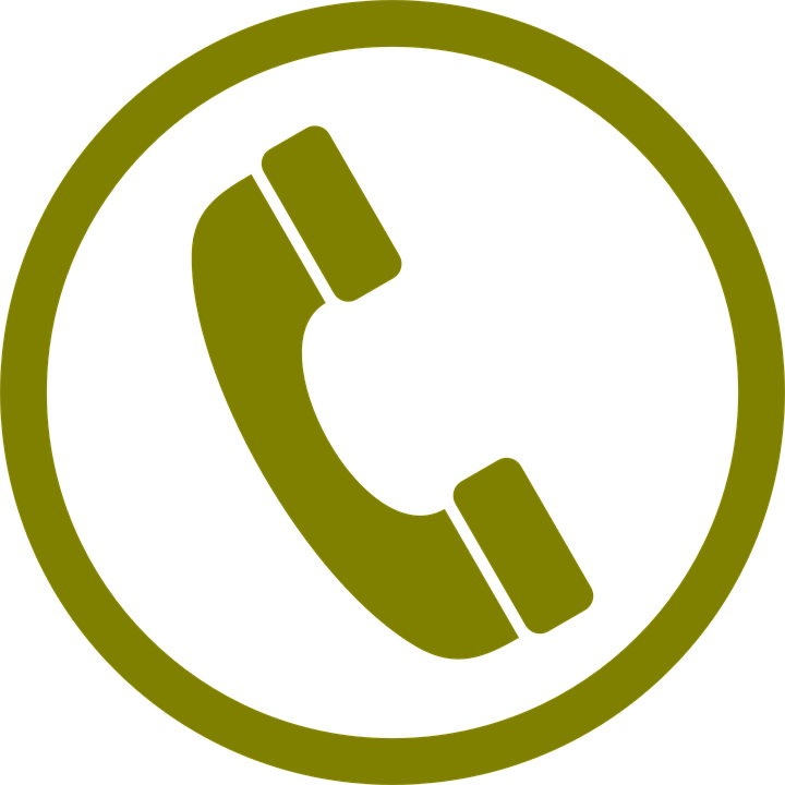 Call Button Png Photo (black, olive)