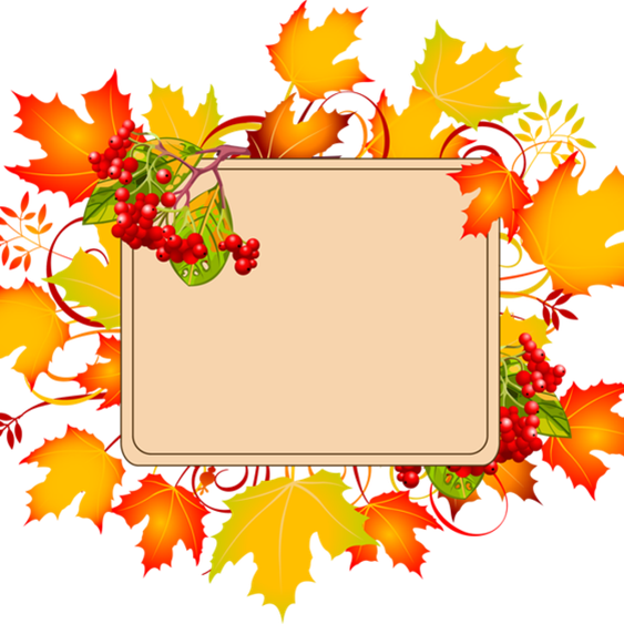 Fall Frame Png Pic (orange, black, gold, silver, pink)