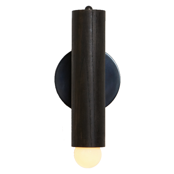 Wall Lamp Png Transparent Image (black, white)