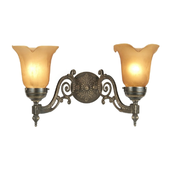 Wall Lamp Transparent Background (black, white)