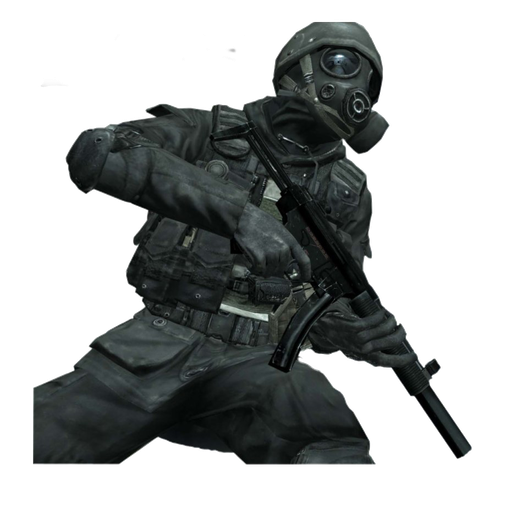 Call Of Duty Modern Warfare Png Clipart (black)