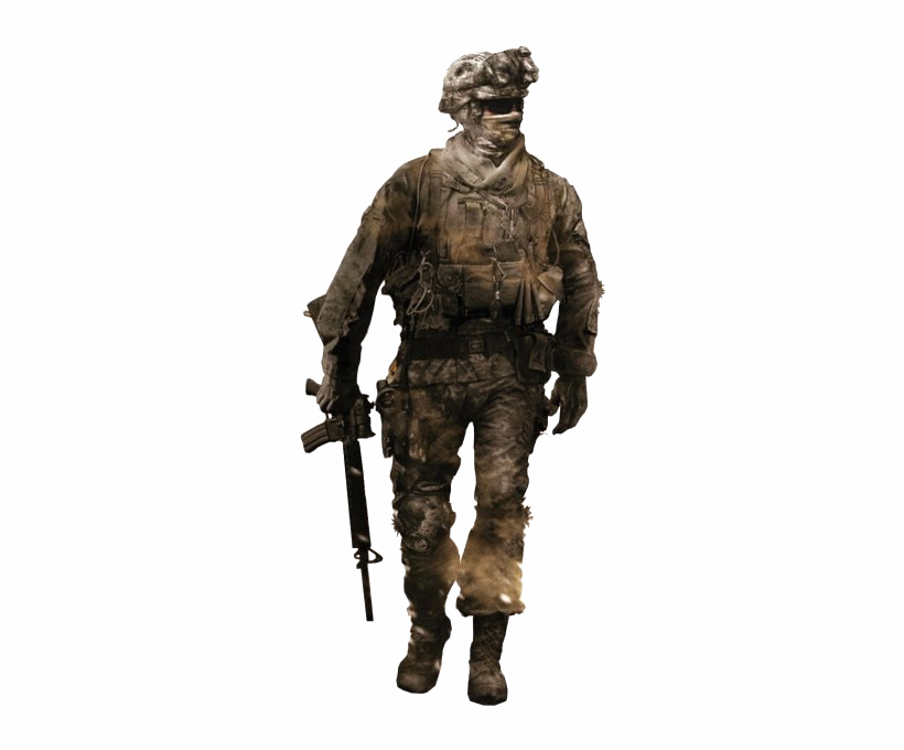 Call Of Duty Modern Warfare Png Hd (white)