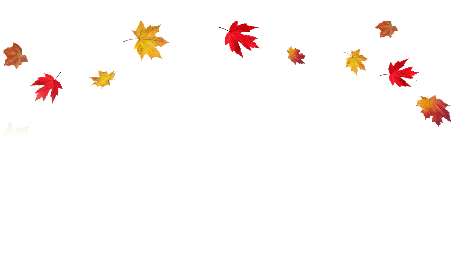 Fall Transparent Png (black)